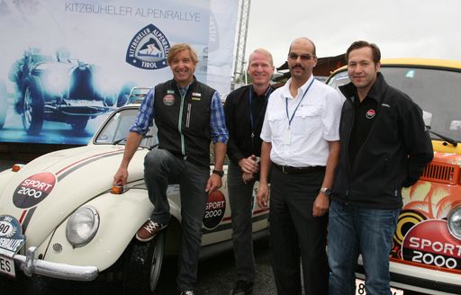 Im Bild v.l.n.r.: Hans Knauß, Dr. Schwarting, Wolfgang Schnellbügel und Mag. Christoph Krahwinkler