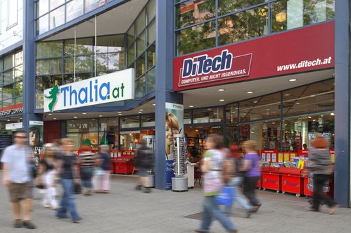 Neues Shop-in-Shop-Konzept: Thalia und DiTech in der Mariahilfer Straße 99