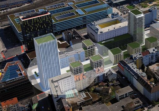 Vorschau Bild von Mitten im Zentrum, mitten im Leben: Wohnen und arbeiten ist ab 2015 inmitten des neuen Musiktheater-Viertels möglich.