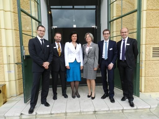 Vortragende v.l.n.r.: Norbert Schrottmeyer, Anton Mairinger, Michaela Schmutzer, Gudrun Pohanka, Rainer Brandl, Mario Schmieder