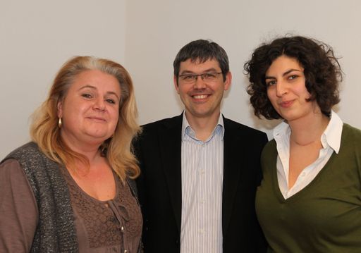  Im Bild, v.l.n.r.: Barbara Rauchwarter, APA; Siegfried Stepke, e-dialog; Eleonora Farr, APA