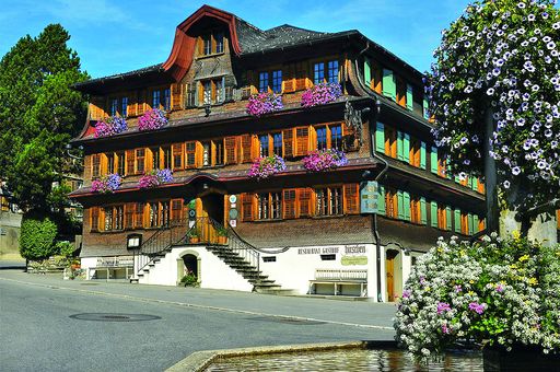  kunst.hotel nach waelder.art Hirschen, einer der Kreativschauplätze im Bregenzerwald.