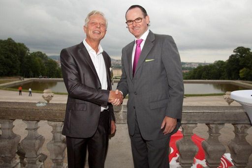  Reinhard Einwaller, Geschäftsführer der epmedia Werbeagentur GmbH und Initiator des Cäsar zusammen mit Herwig Teufelsdorfer, Vorsitzender des Vorstandes von ImmQu.
