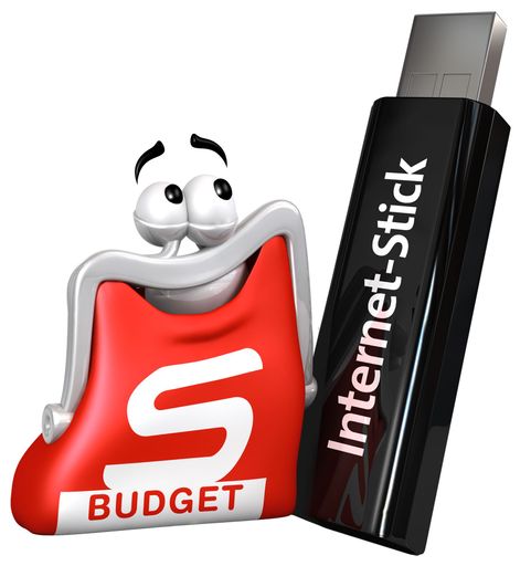 Volle Kostenkontrolle, keine Anmeldung und keine Vertragsbindung mit der neuen S-BUDGET Internet-Wertkarte.