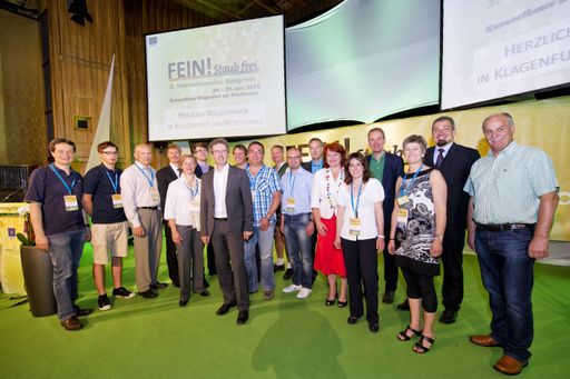 Vorschau Bild von Die Projektpartner des EU-LIFE Projektes CMA+ am 3. Internationalen Feinstaubkongress.