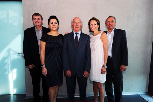 Geschäftsleitung (v.l.n.r): Mag. Ronald Kapeszki, MBA Bettina Tikal, KommR. Helmut Oberndorfer, Mag. Simone Oberndorfer, DI Werner Pröll