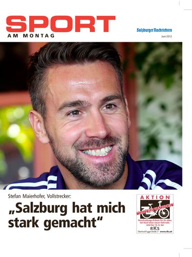 Titelseite "Sport am Montag"
