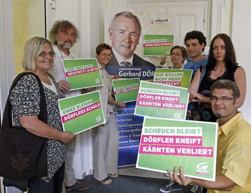  Im Bild v.l.n.r.: Ingrid Göller, Frank frey, Zalka Kuchling, LAbg. Dr. Barbara Lesjak, Julian Schmid, Melanie Schranzer, Roland Jaritz