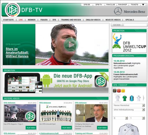 LAOLA1.tv baut die Zusammenarbeit mit dem Deutschen Fußball Bund (DFB) weiter aus und verlängert die Kooperation für den laufenden Betrieb des offiziellen Videoportals des weltweit größten Sportverbandes langfristig.