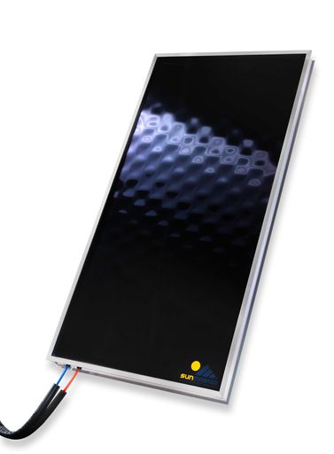  Das all-in-one Wunder von Sun Master auf der Intersolar North America 2012: Das neue master.system von Sun Master beinhaltet sämtliche Installationen und kann einfach auf jedem Dach montiert werden.