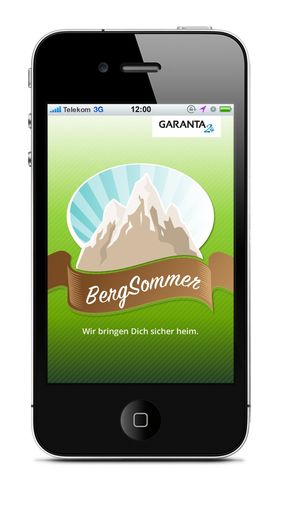 Vorschau Bild von BergSommer-App