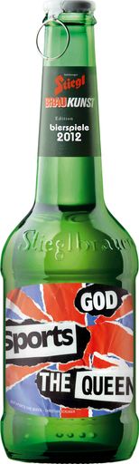 Vorschau Bild von Die Stiegl-Braukunst-Edition für London: "god sports the queen"