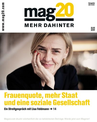  Cover der Mag20-Erstausgabe.