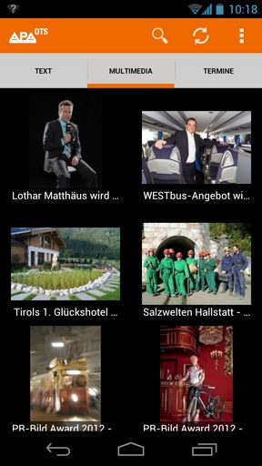APA-OTS Android-App ab sofort im Google Play Store
erhältlich