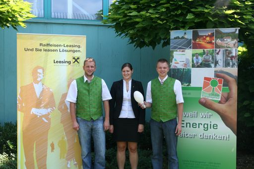 Im Bild v.l.n.r.: DI (FH) Hannes Heinrich, Mag (FH)
sandra Windbichler, DI (FH) Alois Niederl