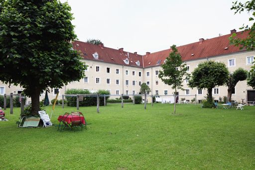 Harbachsiedlung, Innenhof, 2012