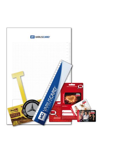Vorschau Bild von Unsere Produkte: Karten, Lineale, Regalwobbler,
Schreibblöcke, Sticker, uvm.