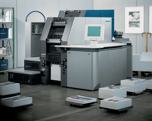  Die neue Quickmaster Di PRO bietet effizienten und
umweltfreundlichen Druck von vielen Produkten!