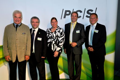  Im Bild v.l.n.r: TV Legende Peter Hoffmann, Dr.
Alberto Steindler (CEO TBS Group), Dr. Andrea Kdolsky, PCS Country
Manager Alfred Amann und Dr. Gerhard Pöttler (Geschäftsführer
Rudolfinerhaus Privatklinik, Gesundheitsökonom und Buchautor)