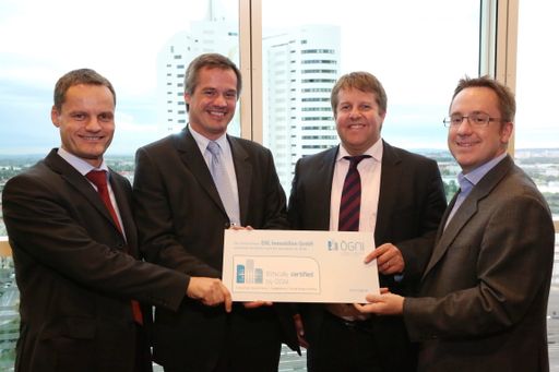 Mag. Herbert Heiser (LeitnerLeitner), Mag. Wolfgang
Scheibenpflug und Mag. Michael Ehlmaier (EHL), MMag. Philipp
Kaufmann (ÖGNI)