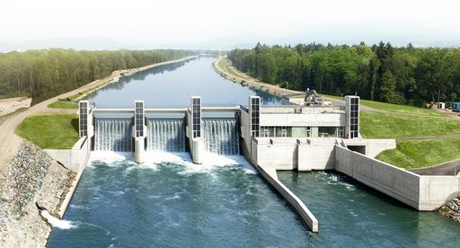 Energie Steiermark und Verbund eröffnen heute
(28.9.12) neues Wasserkraftwerk in Gössendorf bei Graz.