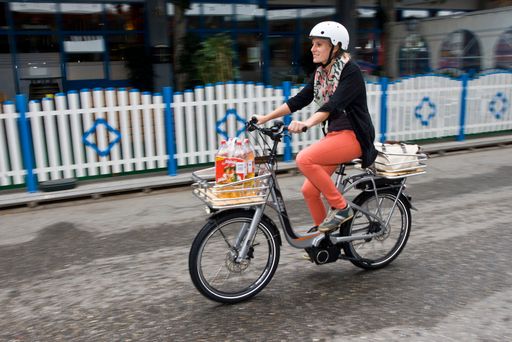 Vorschau Bild von Der eShopper glänzt durch sicheres Fahrgefühl auch
unter beladenem Zustand!