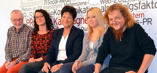  Das Team von Gassner & Hluma Communications hebt
mit checkfelix ab.