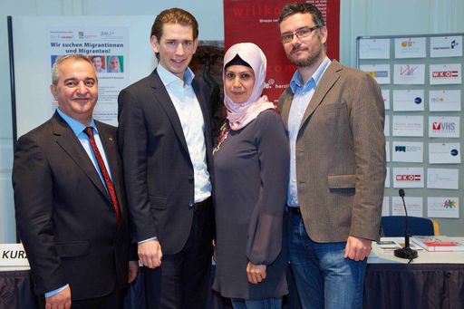 Volkshilfe Wien und Staatssekretär Kurz suchen
interkulturelle GesundheitslotsInnen