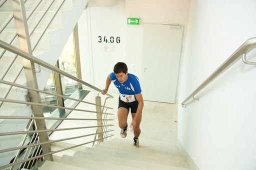 Run up & Get Down, so das Motto des Stiegenlaufs
hinauf auf den Vienna TwinTower am 19. Oktober.