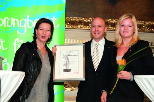  Auszeichnung mit "amaZone-Award 2012" für das
ARCOTEL Kaiserwasser Wien