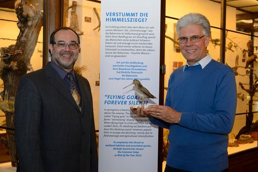 Birdlife Präsident Dr. Gerhard Loupal,.Prof.
Christian Köberl