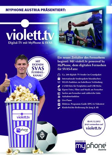 Flyer "Violett.TV"