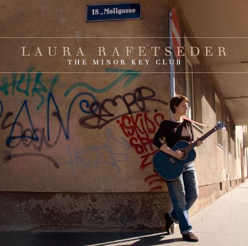CD-Cover Laura Rafetseder / "THE MINOR KEY CLUB".
Artwork: Peter Rüpschl. Cover-Foto: Angela Allentoft.
