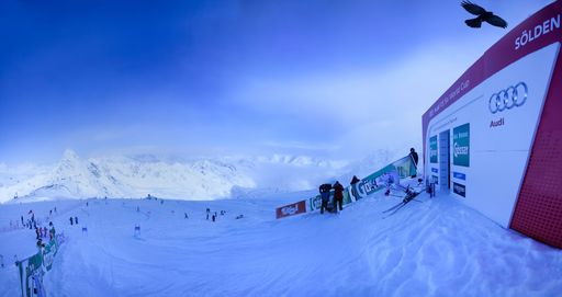 Vorschau Bild von Katapultstart in den Winter: Die starken
Schneefälle des Weltcup-Wochenendes sorgten dafür, dass Sölden so
früh wie nie zuvor sein Winterskigebiet öffnen kann.