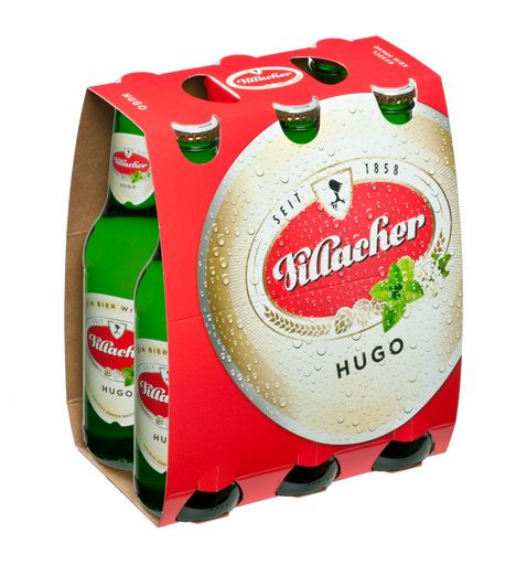 Vorschau Bild von Villacher Hugo "ready to drink" in der 0,33
Liter Flasche im Sixpack