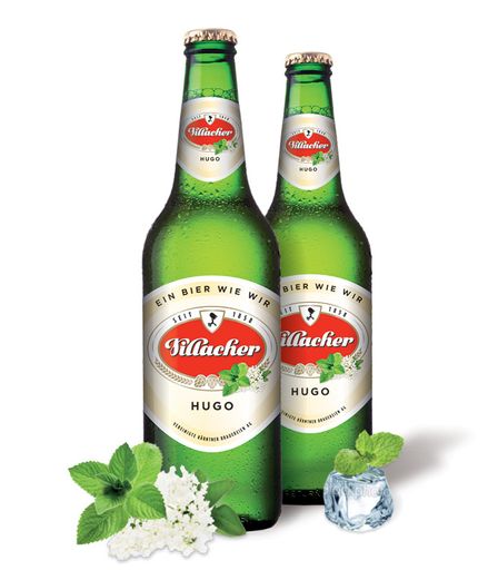 Vorschau Bild von Villacher Hugo - Österreichs erster Hugo mit
Bier, Holunder, Minze und Zitrone