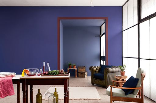 Vorschau Bild von Eine blaue Lagune im eigenen Heim: Die Trendfarbe
2013 ist ein tiefes, königliches Blau.