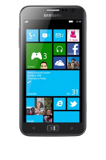  Neben dem Samsung ATIV S bietet T-Mobile ab
Dezember den Samsung ATIV Smart PC mit Tastatur.