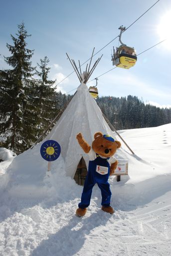 Bruno Bär in der Skiregion Dachstein West