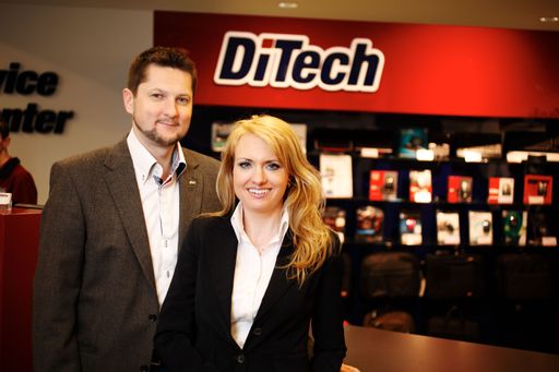 DiTech-Gründer Damian Izdebski und Aleksandra
Izdebski