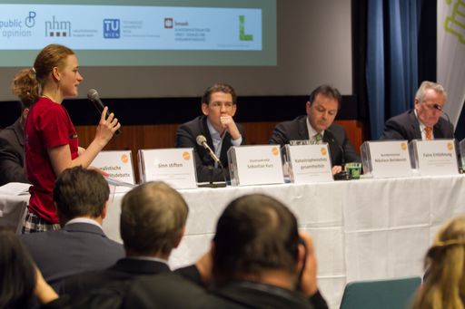 Präsentation der Erwartungen der Jugendlichen