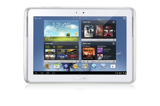 Das GALAXY Note 10.1 ist mit einem 1,4 GHz starken
Quad-Core-Prozessor und zwei GB internem Speicher ausgestattet und
läuft auf Android 4.1 (JellyBean).
