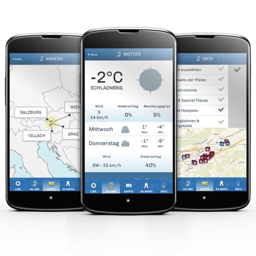 Vorschau Bild von Die offizielle App der Ski WM Schladming 2013
(android)