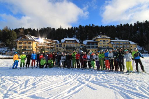  50 SkilehrerInnen werden jährlich Seehotel
Jägerwirt ausgebildet, so auch im heurigen Winter