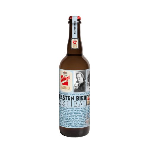 Vorschau Bild von In der Brauerei eigenen Landwirtschaft in Wildshut
lässt Stiegl-Chef Dr. Heinrich Dieter Kiener Urgetreide wie Dinkel,
Schwarzen Hafer oder Emmer für seine Hausbiere - im Bild das
aktuelle Hausbier "Zölibat" - anbauen.