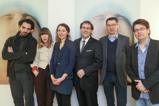  MQ Frühjahrspressekonferenz - Personen v.l.n.r.:
Bogomir Doringer, Künstler und Kurator "FACELESS", freiraum
quartier21 INTERNATIONAL; Brigitte Felderer, Universität für
angewandte Kunst Wien, Kuratorin "FACELESS", freiraum quartier21
INTERNATIONAL; Elisabeth Hajek, Koordination freiraum quartier21
INTERNATIONAL; Christian Strasser, Direktor, MuseumsQuartier Wien;
Vitus Weh, künstlerischer Leiter "Passagen Passagiere"; Matthias
Pees, Chefdramaturg, Wiener Festwochen