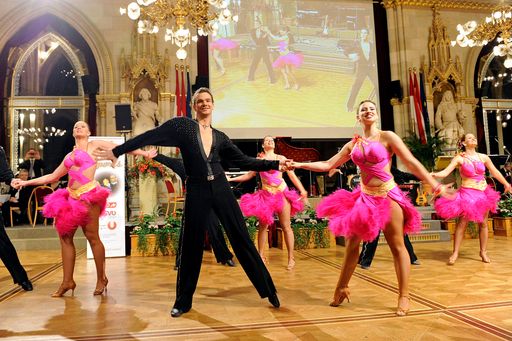  Der Ball des Sports findet 2013 am Samstag, den 9.
März im Wiener Rathaus statt.