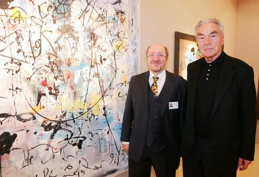 http://www.apa-fotoservice.at/galerie/3898 Im Bild
v.l.n.r.: Horst Szaal (Präsident des Verbandes Österreichischer
Antiquitäten- und Kunsthändler) und Beppo Mauhart (Präsident der
Wirtschaftsinitiative Neues Künstlerhaus (WINK)).