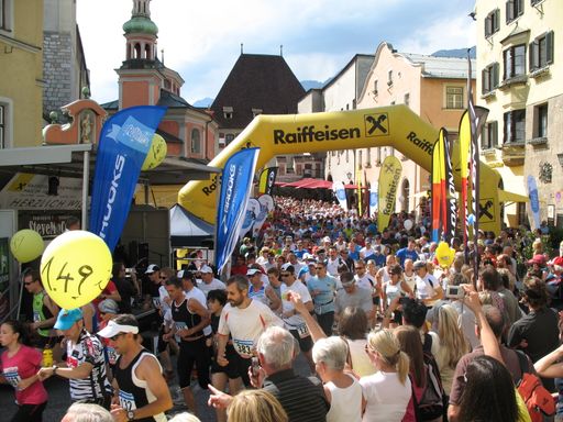 Raiffeisen Halbmarathon Hall-Wattens am 25. Mai
2013