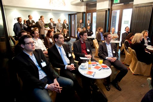 Kompetente Fachkräfte zum Thema Content Management
Systeme diskutierten beim heutigen APA-IT-BusinessBreakfast.